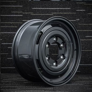 Rines de Aleación Retro Forjados a Medida de 17, 18 y 20 Pulgadas en Gris Metálico Brillante para <span class=keywords><strong>Todoterreno</strong></span> 4x4, para <span class=keywords><strong>Toyota</strong></span> Land Cruiser, Hilux y Jeep - Product Image 3