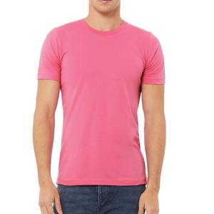 เบลล่า + เสื้อ3001ผ้าใบธรรมชาติสำหรับทุกเพศเสื้อยืดผ้าเจอร์ซี่เข้ารูปผ้าคอตตอนธรรมดา - Product Image 4