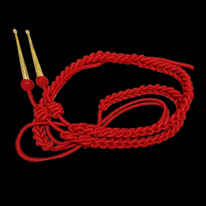 Cordones de hombro uniformes de Aiguillette de ceremonia con cordón de silbato colgante de Metal cordones aiguillette de alta calidad - Product Image 6