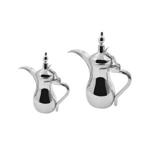 Auténtica Dallah Árabe de Acero Inoxidable para Mantener la Qahwa Caliente y Preservar el Sabor Tradicional para los Invitados - Product Image 5
