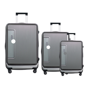 Nueva llegada Travelking 8088 maletas de carcasa dura Abs Pc gancho colgante maleta de aluminio 360O ruedas giratorias Hung Phat Factory - Product Image 1