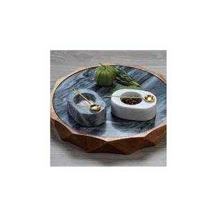 Bol de madera ecológico para sal y pimienta, contenedor de especias, caja de madera para sal y pimienta con tapa y uso hecho a mano a bajo precio - Product Image 1