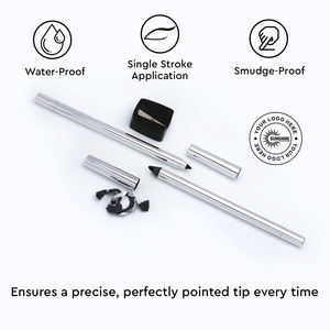 Delineador de Ojos Kajal Mate a Prueba de Manchas e Impermeable de Marca Privada, Alta Pigmentación al Mejor Precio - Product Image 6