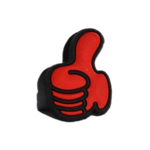 Ornamento pantofola-jibbitz-checkmark-charm-portachiavi-bracciale gioielli