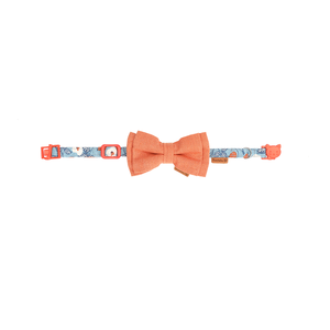 Collar de Lujo para Gato con Lazo Desmontable y Hebilla de Seguridad Personalizada, Elegante, Duradero y Suave - Happy Pear - Product Image 1
