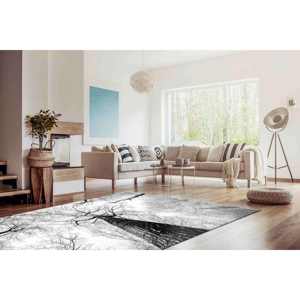 Alfombra Estampada con Diseño de Ramas de Árbol - Linda y Suave para Decoración del Hogar, con Pelo Suave - Product Image 3