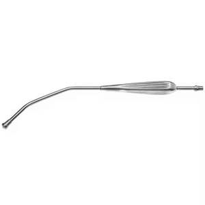 Ensemble d'instruments chirurgicaux manuels d'aspiration Tube d'aspiration en acier inoxydable incurvé de 32 cm Instruments de la baie de santé certifiés MOL - Product Image 3