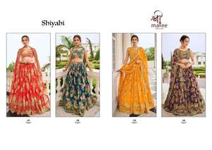 Lehenga Choli en faux georgette imprimé numérique, nouvelle collection, best-seller, tenue glamour pour femmes, prêt à porter - Product Image 6