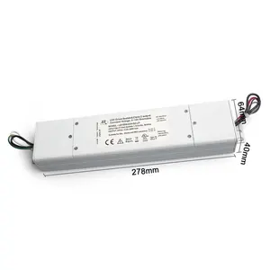 UL terdaftar 100W kotak persimpangan tipe 0-10v Dimmable tegangan konstan peredupan kelas 2 catu daya 24v 100watt Led Driver