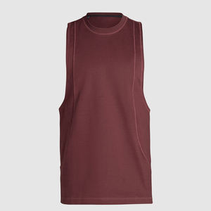 Haute qualité adulte taille sans manches Slim Fit hommes formation Fitness débardeurs en gros musculation maillots - Product Image 6