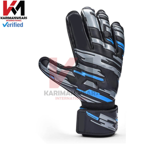 Gants de gardien de but de football en gros, logo personnalisé OEM, paume en latex premium, durables, haute adhérence pour les joueurs professionnels - Product Image 5