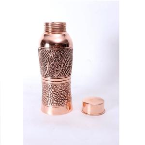 Botella de Agua de Cobre, Elegante, Hecha a Mano, Diseño Único, Botella de Agua de Cobre de Alta Calidad para Uso en el Hogar y Viajes - Product Image 5