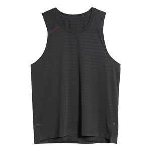 Camiseta sin mangas acanalada para hombres Body Enhancement Fit Men Powerlifting Tank Top con escote profundo - Product Image 5