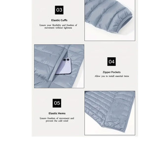 Veste à bulles pour homme de haute qualité, fabriquée en usine auditée - Product Image 5