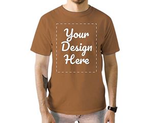 T-shirt rose coupe classique pour homme, streetwear imprimé, col rond, manches courtes, OEM ODM, 100% coton, commande en gros - Product Image 5