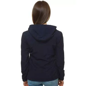 Veste Softshell Femme de Haute Qualité en Laine/Polyester Personnalisable Usine Bomber Casual Capuche Respirante - Product Image 3