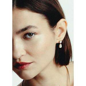Frankie Round & Pear 4ctw Diamond <b>Earrings</b> Elegant and Luxurious Product Category - Product Image 4