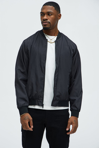 Chaqueta Bomber Eddie Extra Grande de Invierno, Venta al por Mayor, Estilo con Cremallera Negra para Hombre, Súper Calidad, Logotipo Frontal, Diseño Único - Product Image 2