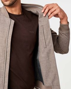 Casual <b>Jackets</b> OEM Custom <b>Men's</b> High Street Style <b>Jacket</b> Plus Size Casual <b>Jackets</b> - Product Image 4