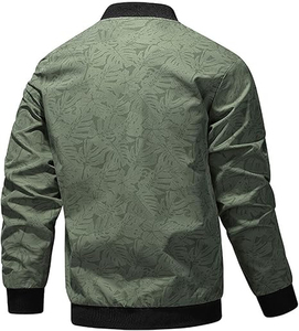 แจ็คเก็ตบอมเบอร์ผ้าใบมีฮู้ดแฟชั่นสำหรับผู้ชาย, เสื้อผ้าแนวสตรีทสวมใส่สบายเนื้อผ้านุ่มใส่อุ่นเสื้อผ้าวินเทจจำนวนมากสำหรับฤดูหนาว - Product Image 4