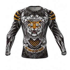 Rash Guard à manches longues respirant et anti-UV pour hommes de haute qualité fabriqué au Pakistan Rush Guard - Product Image 1