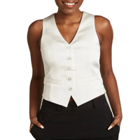 Gilet court sans manches en duvet pour femme, en molleton de coton écologique et respirant, couleurs personnalisables, haute qualité, vente en gros 2026