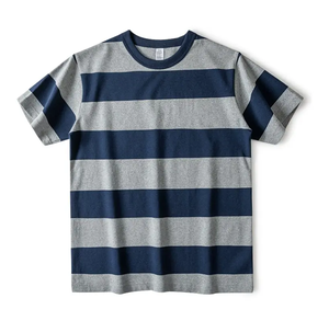 Venta al por mayor Hombres 100% de alta calidad personalizada mezcla de colores de manga corta e impresión personalizada camisetas unisex de gran tamaño - Product Image 1