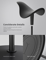 Support de casque vertical élégant Lamicall H1, support minimaliste en métal pour casque, support en caoutchouc pour casque supra-auriculaire