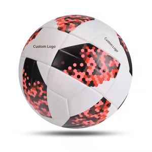 Ballon de football en PU de taille personnalisée OEM professionnel Vente en gros Impression à rayures colorées personnalisée en hauteur pour match d'entraînement sportif d'équipe - Product Image 6