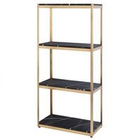 Étagère murale pour bibliothèque en bois et métal pour bureau et usage domestique également utile pour la bibliothèque support moderne pour tenir