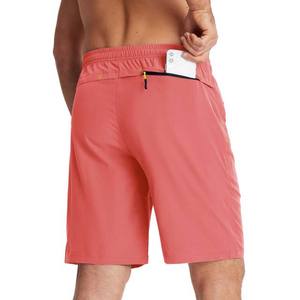 กางเกงขาสั้นกีฬามีกระเป๋าสำหรับผู้ชายผ้าโพลีเอสเตอร์แห้งเร็วระบายอากาศได้ดีปรับแต่งได้ตามต้องการ - Product Image 3