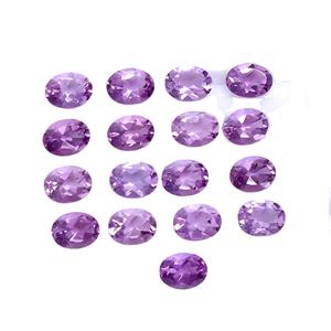 3A qualité 100% naturel ovale en forme de facettes coupe améthyste violet pierres précieuses en vrac haute carat pierre de naissance pour l'utilisation de la fabrication de bijoux - Product Image 3