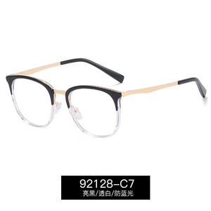 Gafas de Metal Vintage Unisex de Moda 2019, Monturas de Gafas, Gafas Ópticas Ovaladas para Mujer - Product Image 6