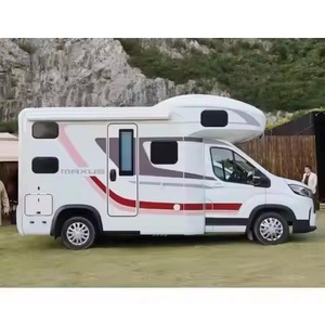 บ้านเคลื่อนที่สำหรับตั้งแคมป์ RV 4x4หรูหราพร้อม6ที่นั่งไฟเบอร์กลาสผลิตในสหรัฐอเมริกาและยุโรปสำหรับตั้งแคมป์ใช้ในบ้าน - Product Image 5
