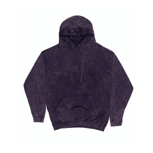 Sudaderas con capucha de lavado ácido al por mayor de fábrica para mujer Sudaderas con capucha de cuerpo recortadas de lavado ácido largo - Product Image 6