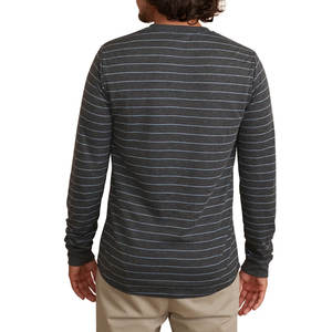 T-shirts à manches longues surdimensionnés pour hommes de haute qualité Design unique de couleur unie avec des t-shirts unis en tissu confortable - Product Image 3