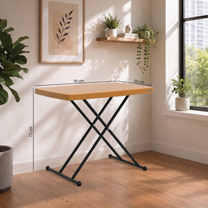 Adjustable and multipurpose <b>plastic</b> <b>table</b> suitable for both indoor and <b>outdoor</b> use - Product Image 1