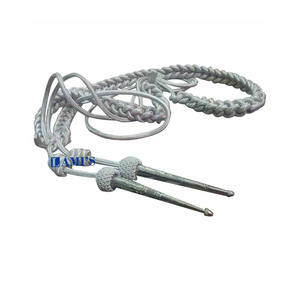Uniforme oficial personalizable Aiguillette Material de alambre de lingotes de alta calidad Incluye pares de cordones de hombro - Product Image 2