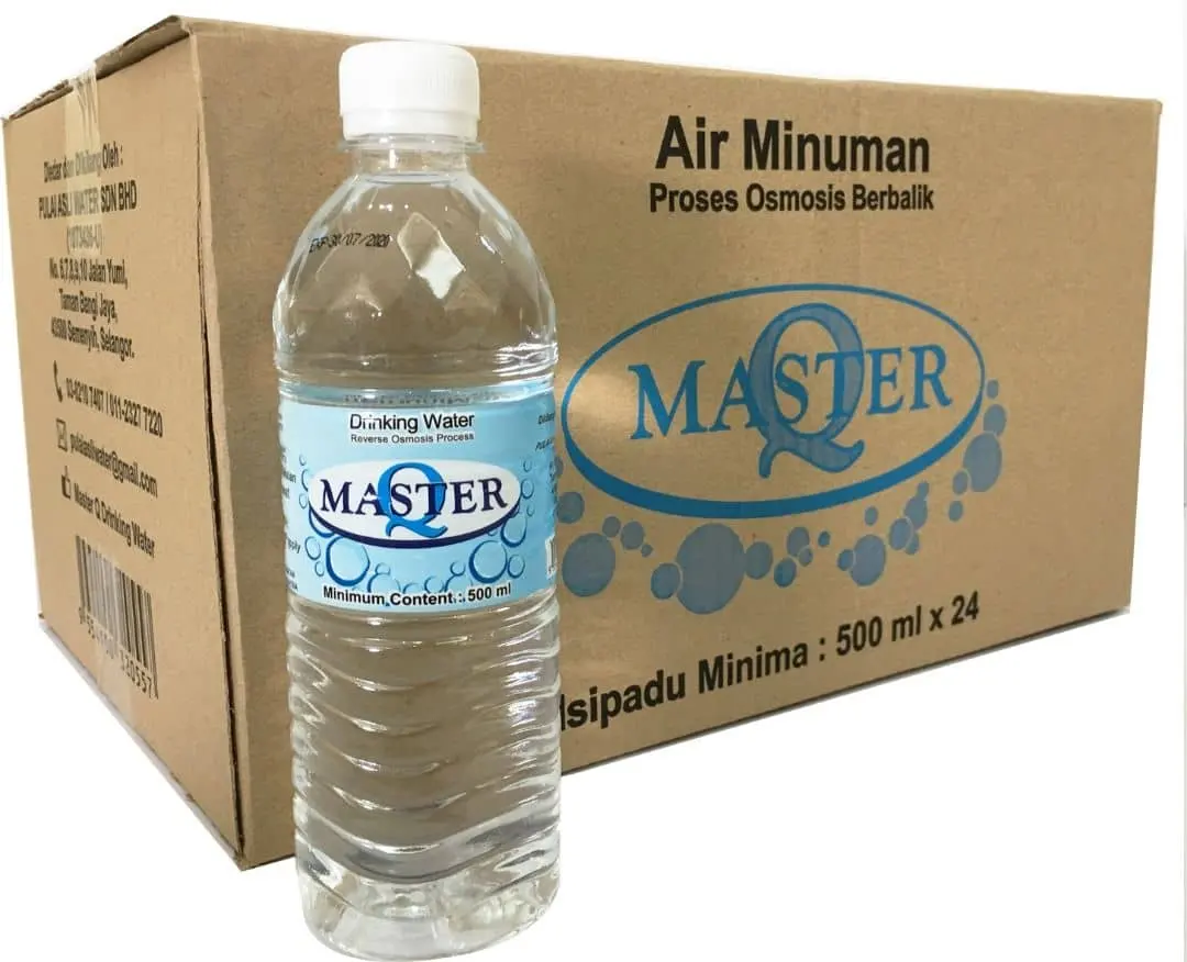 Malaysia Suppliers Good Pricing 500ML Plastic Bottle Packaging Lake Source Mineral Drinking Water With 2 Years Long Shelf Life