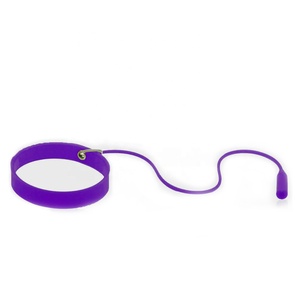 สร้อยข้อมือสีม่วงแหนบต่อขนตา - Product Image 1