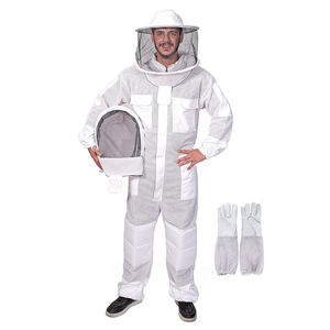 Hot Sale Bulk Quantity Factory Custom Design Beekeeping <b>Suit</b> Other Apparel Lightweight Top Quality <b>Full</b> <b>Body</b> Bee Keeper Clothing - Product Image 6