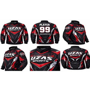 เสื้อเพนท์บอลสีพื้น โพลีเอสเตอร์ 100% แบบสั่งทำพิเศษ ชุดกีฬาคุณภาพสูง พิมพ์ลายแบบซับลิเมชั่น สำหรับกีฬายิงปืนกลางแจ้ง - Product Image 6