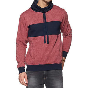 Sweat à capuche en polaire lourde 100% coton pour hommes personnalisés Pull à fermeture éclair solide avec motif imprimé d'hiver Sweat à capuche de base - Product Image 6