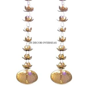 ชุดเครื่องประดับโลหะคุณภาพสูงชุบทองมีเอกลักษณ์ดีไซน์เนอร์3ชิ้นสำหรับงานแต่งงานและงานอีเวนต์ตกแต่งโต๊ะกลาง - Product Image 4