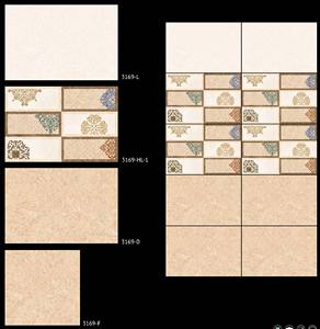 REVÊTEMENT MURAL EN ARGILE FLEXIBLE TEXTURE CARREAUX EN CÉRAMIQUE 300X450mm FINITION DE SURFACE BRILLANTE ET MATE FABRIQUÉE EN INDE - Product Image 1