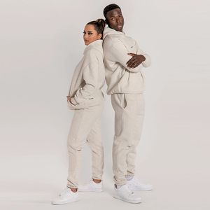 ชุดวอร์มสำหรับผู้ชายเสื้อสวมหัวทรงโอเวอร์ไซส์โอเวอร์ไซส์โลโก้ออกแบบได้ตามต้องการ - Product Image 2