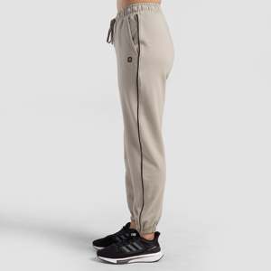 Pantalons de jogging Pulse Pro pour femmes et filles, respirants, taille haute, décontractés, mode, beige, tailles XS à XL - Product Image 3