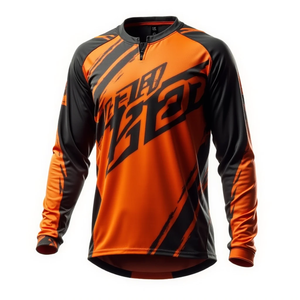 Obtenga Camisetas de Motocross Personalizadas, Tejido Transpirable, Ajuste Duradero, Diseñadas para la Comodidad del Piloto Profesional, Carreras de Autos de Motocross - Product Image 4