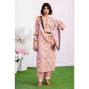 ชุดผ้าลอนพิมพ์ลายสำเร็จรูปสำหรับผู้หญิง 3 ชิ้น รุ่น SD-52121 - Product Image 6