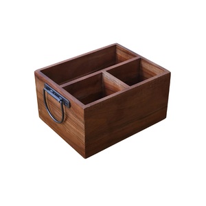 Top Selling Acacia Wooden <b>Cutlery</b> <b>Stand</b> With Natural Polish for Kitchen Tools & Gadgets Spoon Holder for Home Hotel - Product Image 3